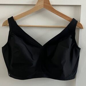 Glamorise Like New MagicLift Seamless Women's Black Sports Bra